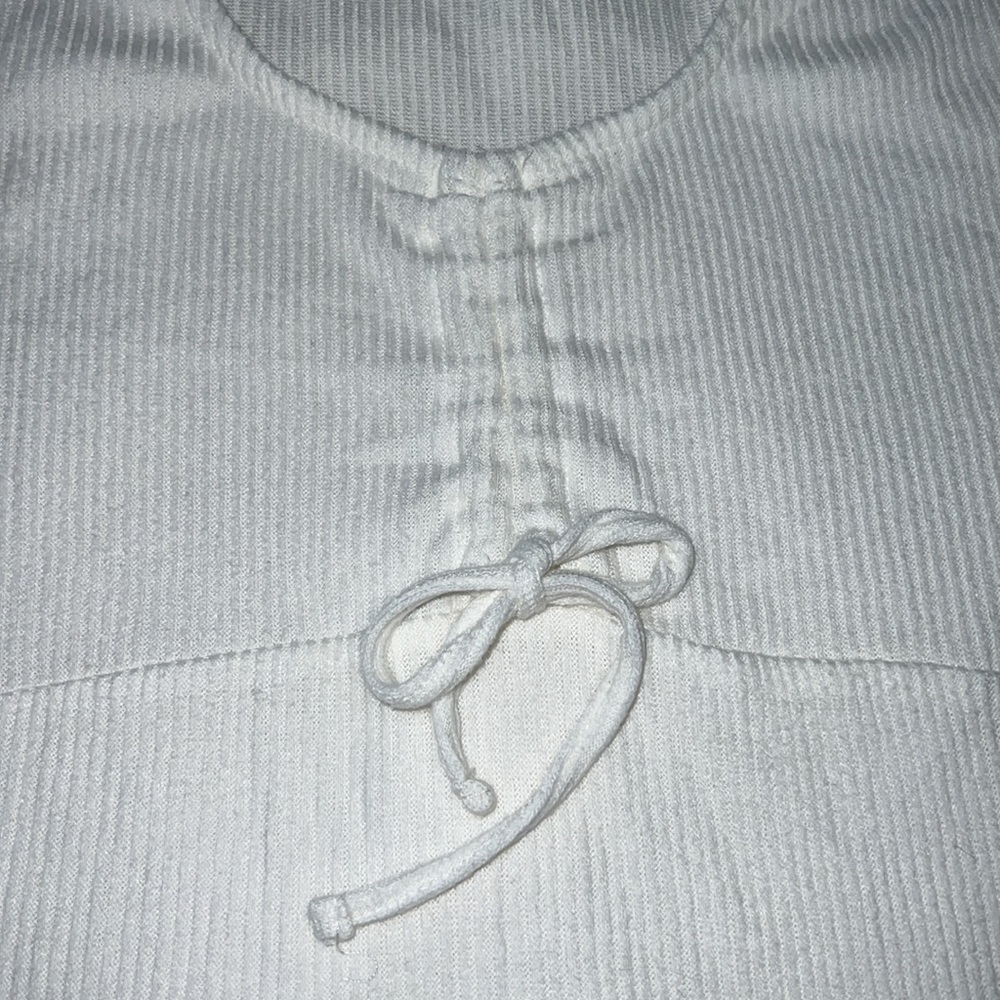 Long sleeve off white blouse - Picture 4 of 5